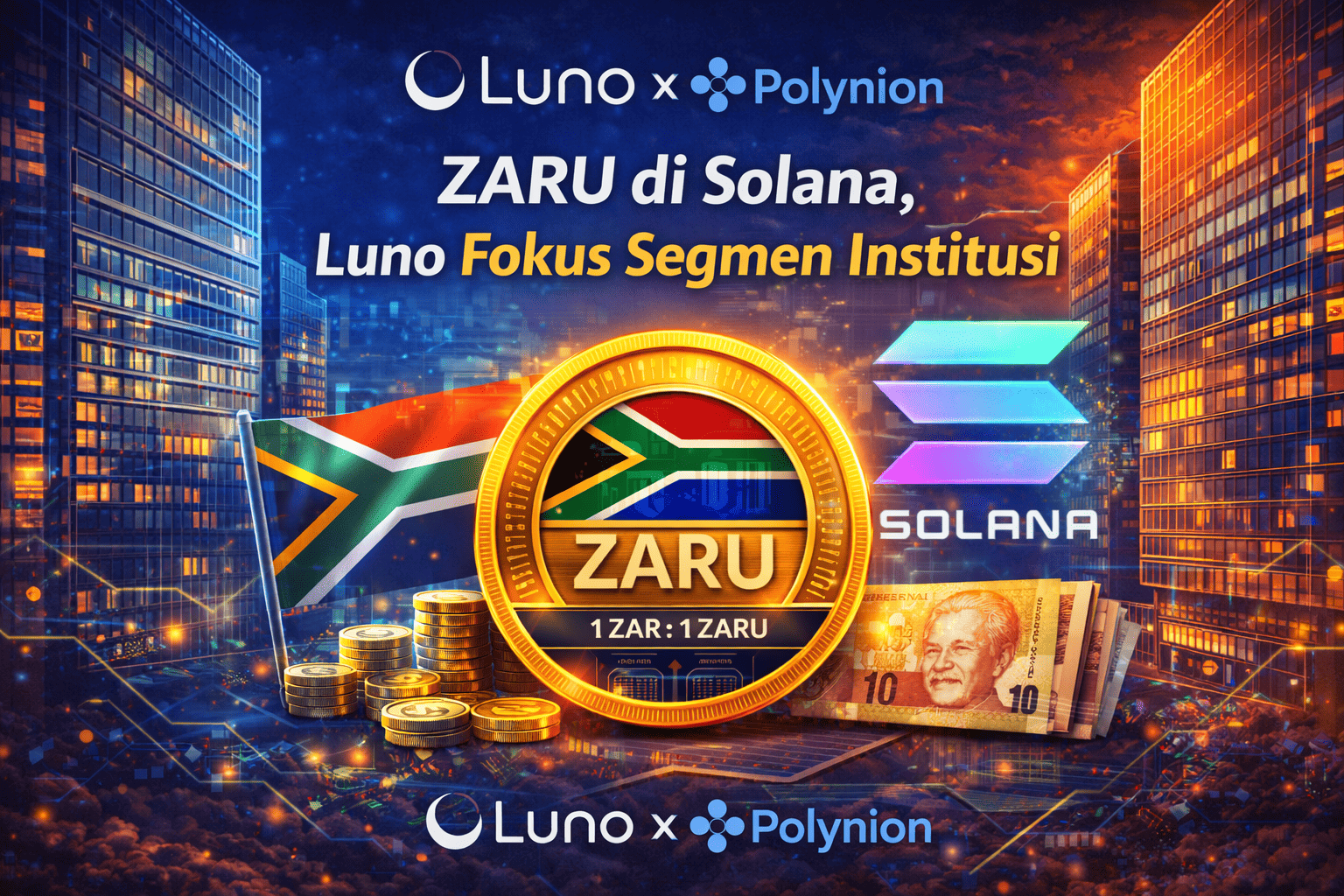 ZARU di Solana, Luno Fokus Segmen Institusi