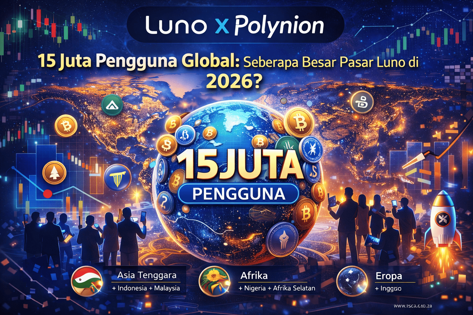Pasar Luno 2026: 15 Juta Pengguna Global