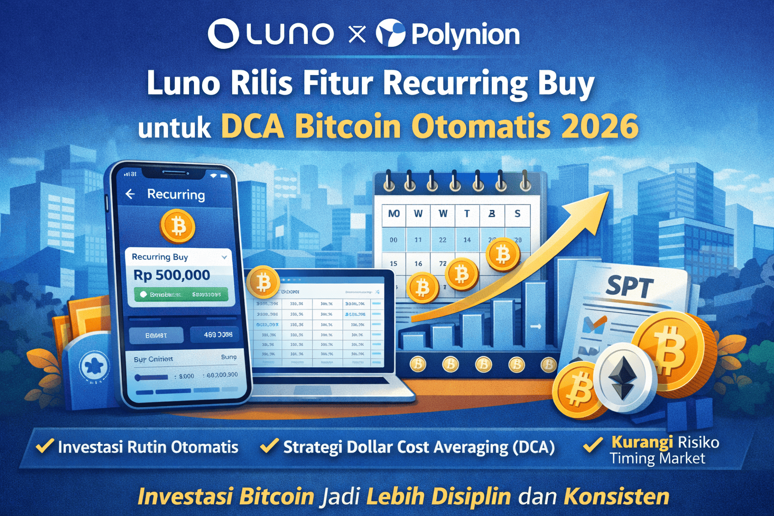 Luno DCA Bitcoin 2026: Fitur Recurring Buy Otomatis