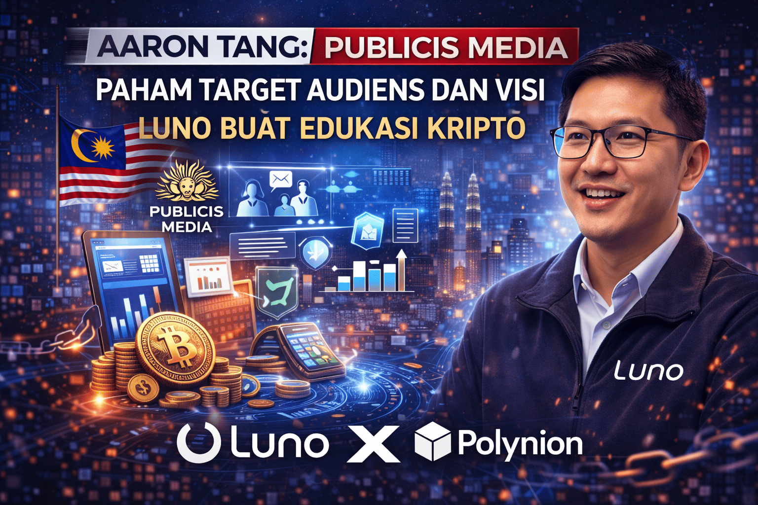Aaron Tang Luno Soroti Strategi Edukasi Kripto